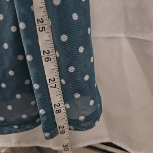 Allison Brittney Blue Polka Dot Dress! - Picture 6 of 6